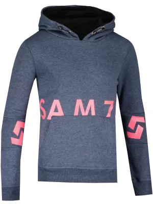 Djevojčica dukserica SAM 73 DONNA GM 527 PLAVI