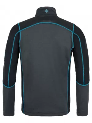 Muška majica od flisa KILPI TEAM FLEECE-M QM0007KI CRNA