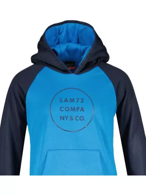 Majica SAM 73 IAN BM 527 PLAVI