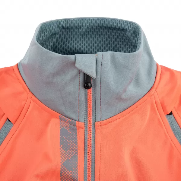  Ženska softshell jakna KILPI ZAIN-W QL0108KI KORALJNI 