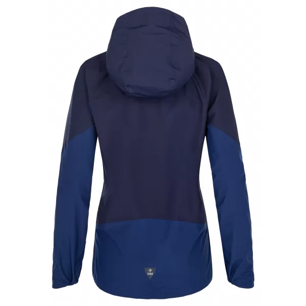  Ženska hardshell jakna KILPI HURRICANE-W QL0107KI TAMNOPLAVA 