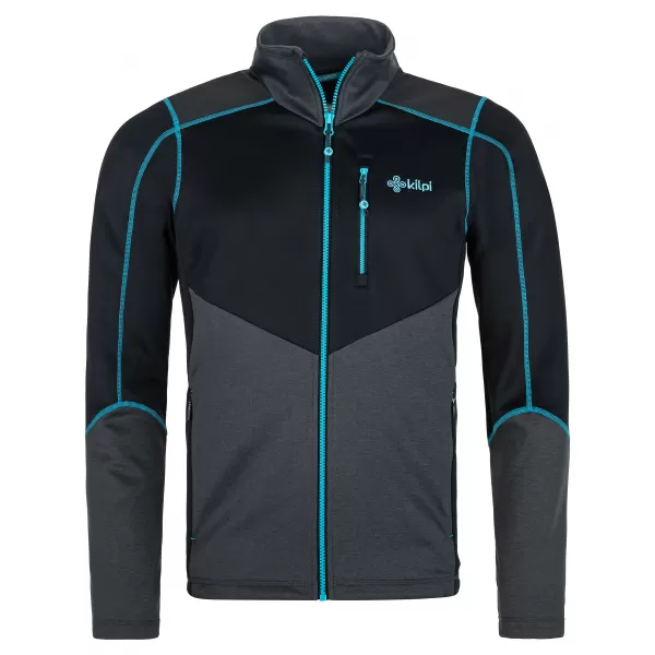  Muška majica od flisa KILPI TEAM FLEECE-M QM0007KI CRNA 