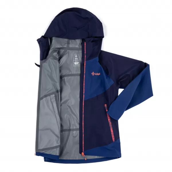  Ženska hardshell jakna KILPI HURRICANE-W QL0107KI TAMNOPLAVA 