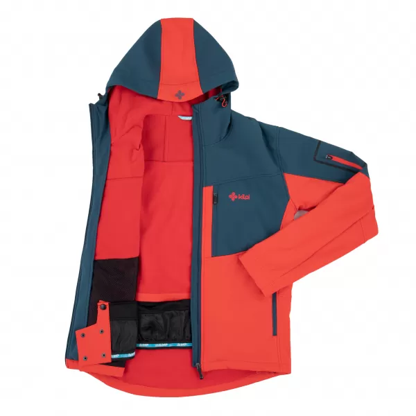 Muška softshell jakna KILPI PRESENA-M QM0157KI CRVENA 