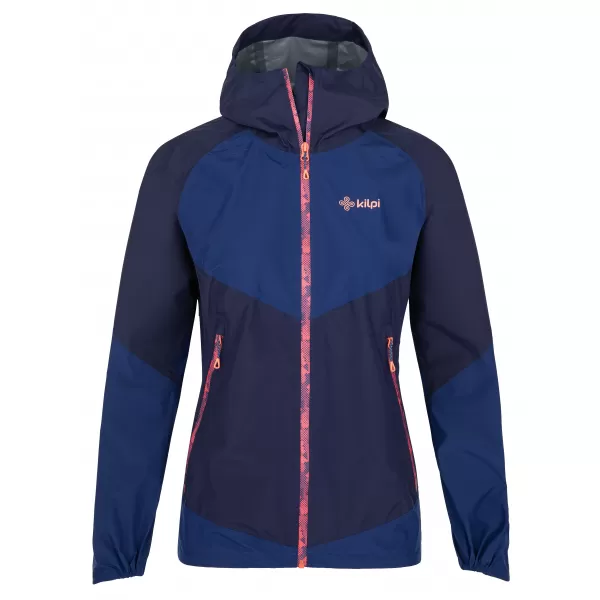  Ženska hardshell jakna KILPI HURRICANE-W QL0107KI TAMNOPLAVA 