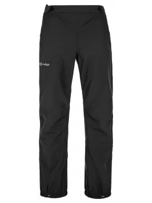 Muške hardshell hlače KILPI ALPIN-M QM0202KI CRNA