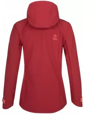 Ženska softshell jakna KILPI RAVIA-W QL0001KI TAMNOCRVENA