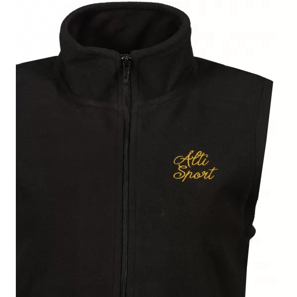  Ženski prsluk od flisa ALTISPORT ALW056518 CRNO I ZLATNO 