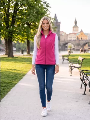 Ženski prsluk od flisa ALTISPORT ALW002518 FUKSIJA