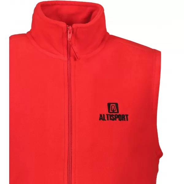 Muški prsluk od flisa ALTISPORT ALM006518 CRVENA 
