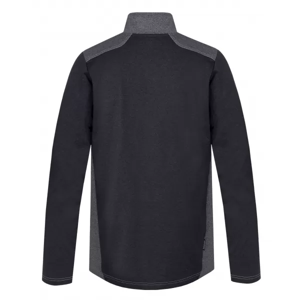  Muški sweatshirt HANNAH CHARDON TAMNO SIVA MEL/SVIJETLO SIVA MEL 
