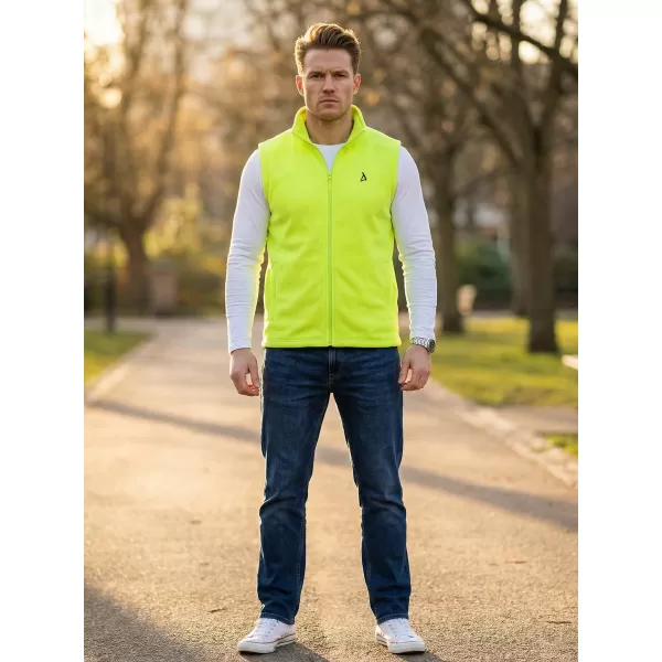  Muški prsluk od flisa ALTISPORT ALM002518 VAPNO 