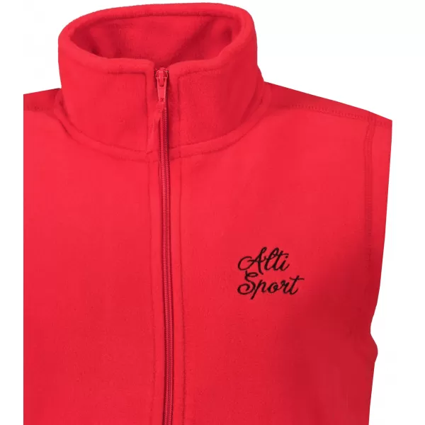  Ženski prsluk od flisa ALTISPORT ALW056518 CRVENA 