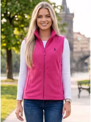 Ženski prsluk od flisa ALTISPORT ALW002518 FUKSIJA