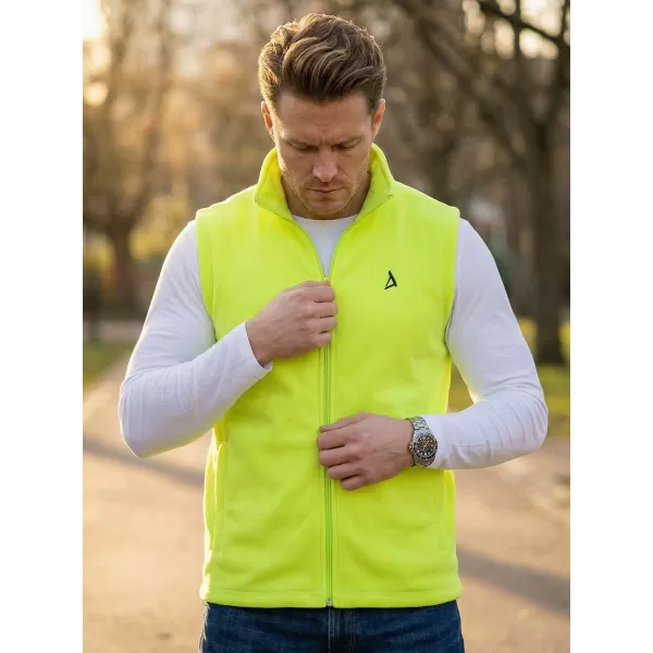  Muški prsluk od flisa ALTISPORT ALM002518 VAPNO 
