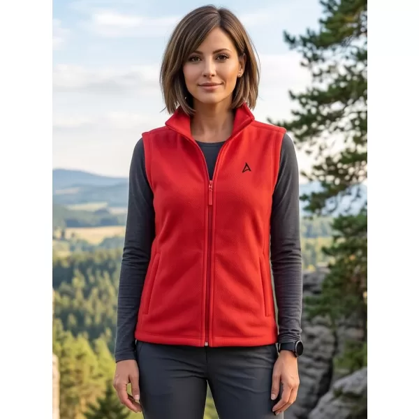  Ženski prsluk od flisa ALTISPORT ALW002518 CRVENA 