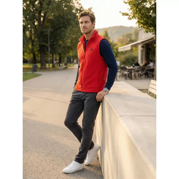  Muški prsluk od flisa ALTISPORT ALM006518 CRVENA 