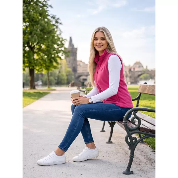  Ženski prsluk od flisa ALTISPORT ALW002518 FUKSIJA 