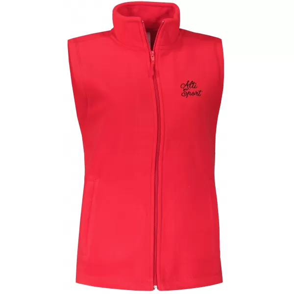  Ženski prsluk od flisa ALTISPORT ALW056518 CRVENA 