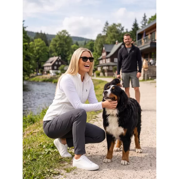  Ženski prsluk od flisa ALTISPORT ALW002518 BIJELA 