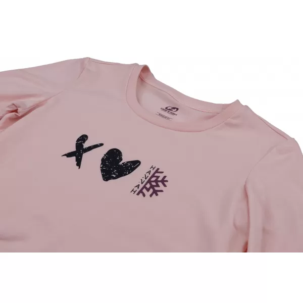 Ženska majica kratkih rukava HANNAH ELIKA KRISTALNO RUŽIČASTA 