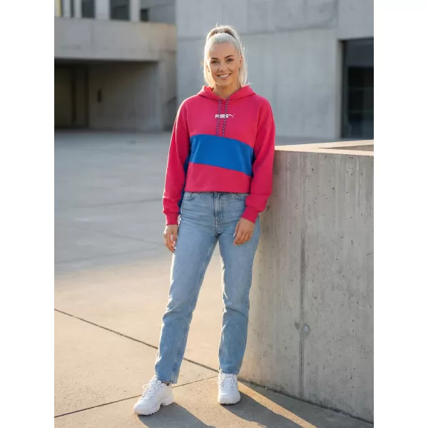  Ženski skraćeni top sweatshirt PUMA INTL HOODIE TR 531649-14 CIKLA LJUBIČASTA 