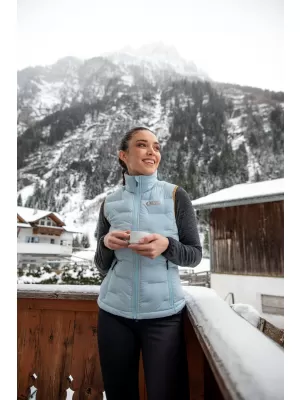 Ženski zimski prsluk NORDBLANC PLAINNESS NBWJL7536 PLAVA
