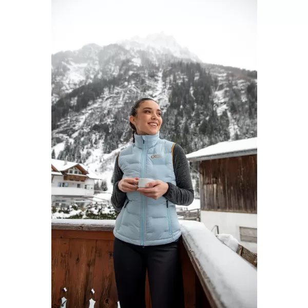  Ženski zimski prsluk NORDBLANC PLAINNESS NBWJL7536 PLAVA 