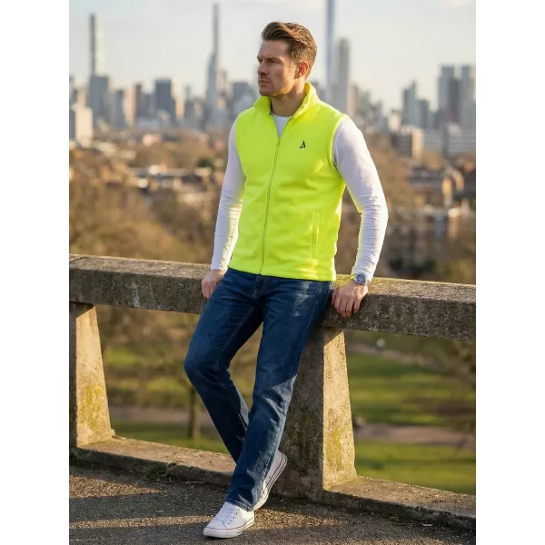  Muški prsluk od flisa ALTISPORT ALM002518 VAPNO 