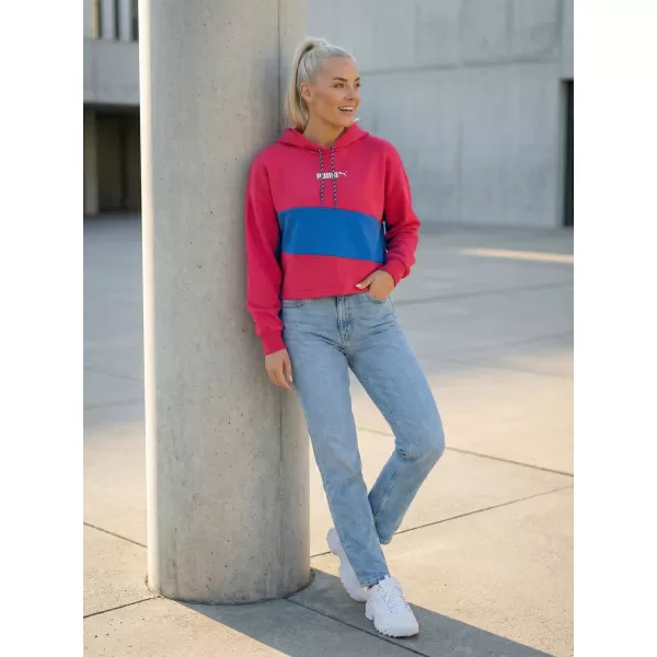  Ženski skraćeni top sweatshirt PUMA INTL HOODIE TR 531649-14 CIKLA LJUBIČASTA 