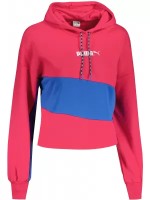 Ženski skraćeni top sweatshirt PUMA INTL HOODIE TR 531649-14 CIKLA LJUBIČASTA