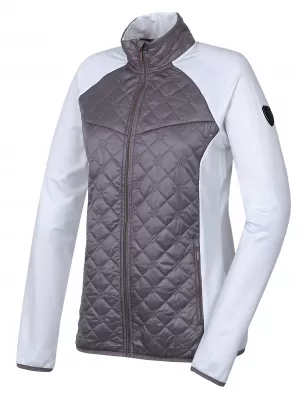 Ženski sweatshirt HANNAH ELSA SVIJETLO BIJELA/CINK