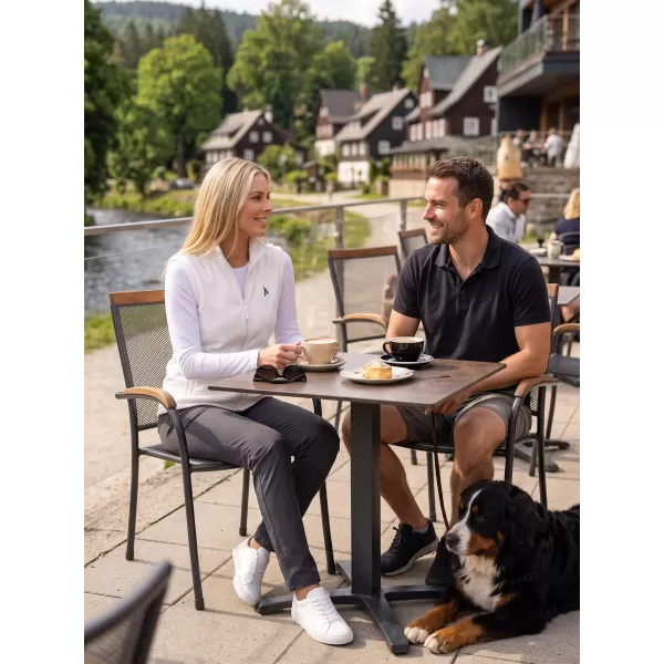  Ženski prsluk od flisa ALTISPORT ALW002518 BIJELA 