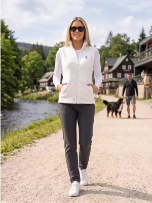Ženski prsluk od flisa ALTISPORT ALW002518 BIJELA