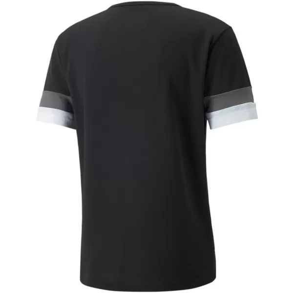  Muška funkcionalna košulja PUMA TEAMRISE JERSEY 704932-03 PUMA CRNI/DIMLJENI BISER/PUMA BIJELI 