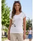 Dámské triko ALTISPORT CARRYOVER ALW134122 BÍLÁ