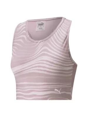 Ženski top PUMA STUDIO AOP CROP TANK 521561-18 PREPELICA