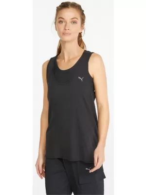 Ženska majica bez rukava PUMA STUDIO FOUNDATION RELAXED TANK 521605-01 PUMA CRNA