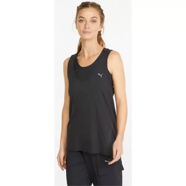  Ženska majica bez rukava PUMA STUDIO FOUNDATION RELAXED TANK 521605-01 PUMA CRNA 