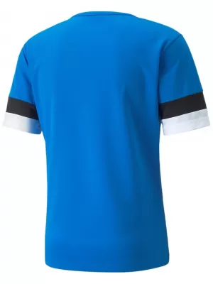 Funkcionalna muška majica PUMA TEAMRISE JERSEY 704932_02 ELEKTRIČNO PLAVA/CRNA/BIJELA