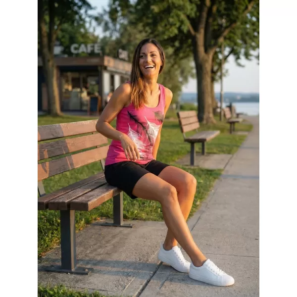  Ženska majica bez rukava ALTISPORT CARRYOVER ALW112136 MAGENTA 