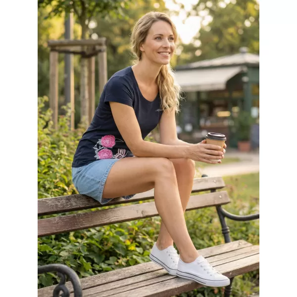  Ženska majica kratkih rukava ALTISPORT ALW146122 MORNARSKO PLAVA 