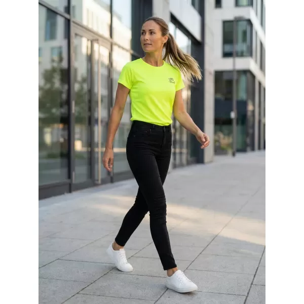  Ženska funkcionalna majica ALTISPORT ALW056140 NEON ŽUTA 