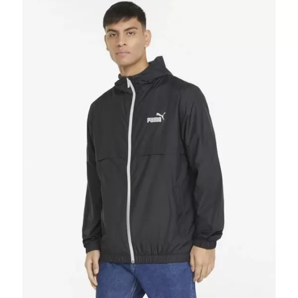  Muška jakna PUMA ESS SOLID WINDBREAKER 847484-01 BLACK PUMA CRNA 