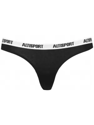 Žensko donje rublje ALTISPORT BERA LUNX083 CRNO BIJELI