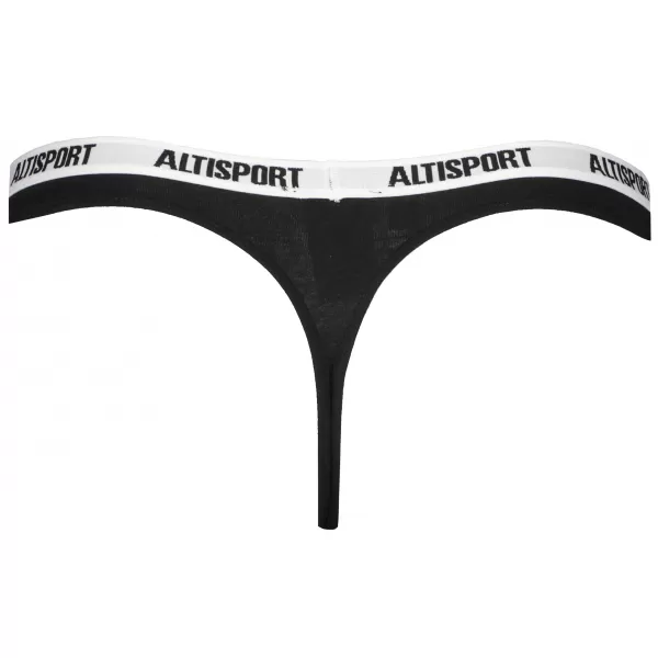  Žensko donje rublje ALTISPORT BERA LUNX083 CRNO BIJELI 