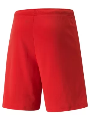 Kratke hlače PUMA TEAMRISE SHORT 704942-01 PUMA CRVENA/PUMA BIJELA