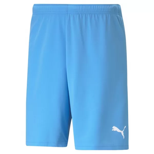  Muške kratke hlače PUMA TEAMRISE SHORT 704942_18 TEAM LIGHT BLUE/ TIM SVIJETLO PLAVA/PUMA BIJELA 