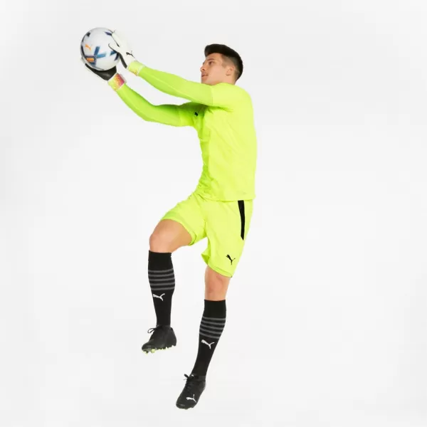  Muške kratke hlače PUMA TEAMLIGA SHORTS 704924-22 YELLOW ALERT/ ŽUTO UPOZORENJE/PUMA CRNA 