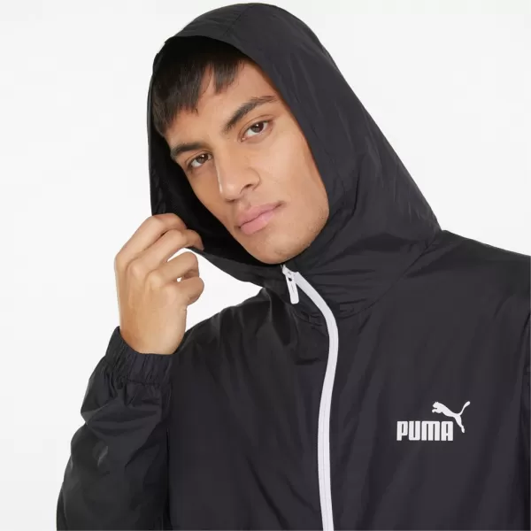  Muška jakna PUMA ESS SOLID WINDBREAKER 847484-01 BLACK PUMA CRNA 